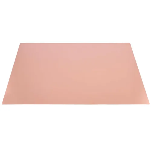 Miniatura 5 de Paquete de 3 láminas de cobre puro de 12 x 12 pulgadas, placa de cobre de calibre 24 con película de doble protección, láminas de cobre de metal