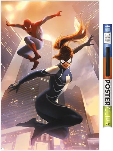 Miniatura 17 de Trends International Marvel Comics Spider-Man - Póster de pared #8 de Spider-Girl, 34 pulgadas de largo x 22.4 pulgadas, versión premium sin marco
