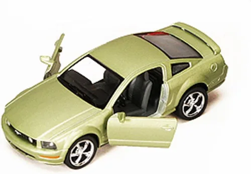 Miniatura 10 de Ford Mustang GT policía 2006 negro y blanco 1 38 Toywonder