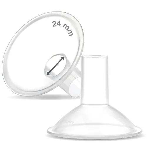 Miniatura 69 de Maymom MyFit - Protector de pecho grande con diseño de dos piezas de 1.102 in para extractores de leche Medela; ideal para brasier manos libres;