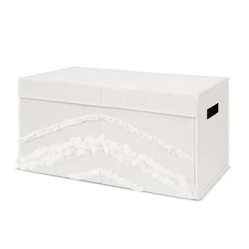 Miniatura 12 de Sweet Jojo Designs Woodland Bear Racoon - Caja de almacenamiento pequeña de tela para niños o niñas, para guardería o habitación de niños