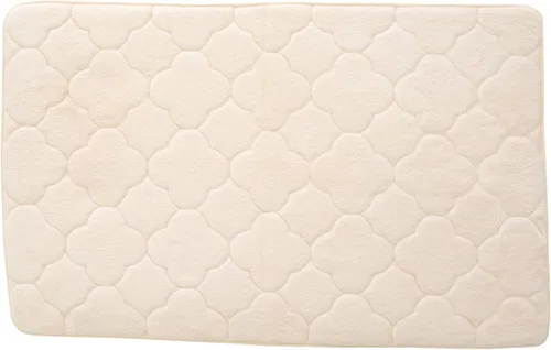 Miniatura 23 de Tapete de baño de espuma viscoelástica bordada con tecnología Water Shield, 17 x 24 pulgadas, angora