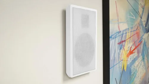 Miniatura 4 de Rockville 2 RockSlim Blanco Altavoces de Cine en Casa de 13,3 cm, 240w, Montaje en Pared, Altavoces delgados Fáciles