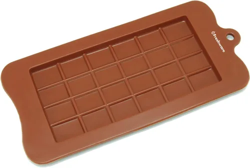 Miniatura 2 de Molde de silicona para chocolate Freshware CB-607BR, Destrozar (Break-Apart), Marrón