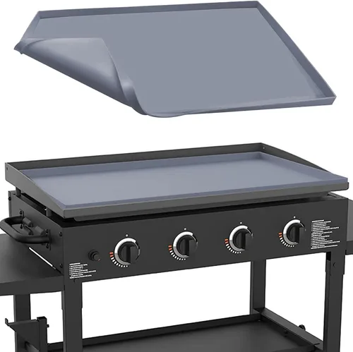 Miniatura 11 de 28" Alfombrilla de silicona para parrilla Blackstone de 28 pulgadas, cubierta de parrilla de silicona resistente de grado alimenticio, proteja su