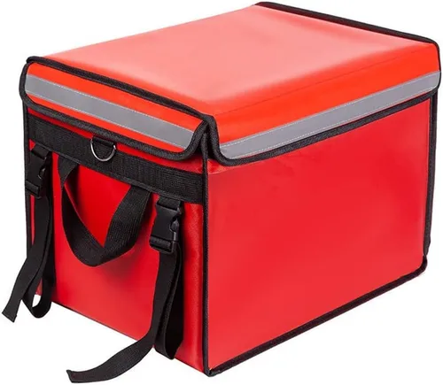 Miniatura 10 de Bolsas Aisladas para Entrega de Alimentos XL - 18.1" x 13.8" x 13.8", Bolsa de Entrega de Alimentos Aislada Comercial con Divisor, Bolsa de Catering