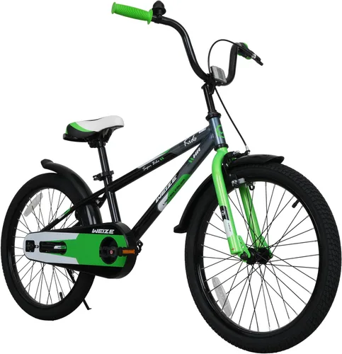 Miniatura 9 de WEIZE Kids Bike, 16 Inch Children Bicycle for Boys & Girls Ages 4-7 Years Old, Rider Height 41-53 Inch, Adjustable Seat & Handlebars, Coaster Brake