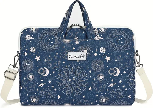 Miniatura 17 de Funda de hombro impermeable para laptop MacBook Pro de 16 pulgadas y 15.6 pulgadas y laptop de 16 pulgadas (Bandanna)