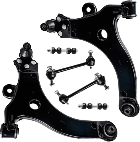 Miniatura 258 de Detroit Axle - Kit de extremo delantero para Chrysler 300 Dodge Charge Challenger 2011-2023, 2 brazos de control inferiores traseros 2 rótulas