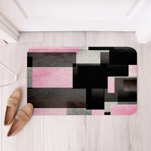 Miniatura 23 de Feelyou Tapete de baño con estampado floral de rosas 3D, antideslizante, tapete absorbente para baño, bañera, ultrasuave, lavable a máquina, 16 x 24