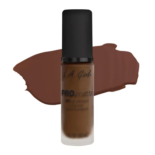 Miniatura 19 de L.A. Girl PRO.Matte Foundation, Sand GLM678 (Paquete de 2)