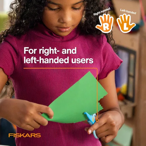 Miniatura 5 de Tijeras Fiskars Kidzors Paper Edgers - Tijeras decorativas para papel, cartulina y manualidades, para manualidades y suministros escolares, 5