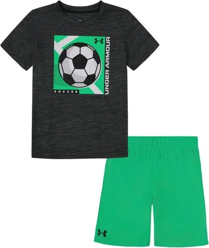 Miniatura 34 de Under Armour baby-girls Ua Terrazzo Leopard Heart SetShort Set