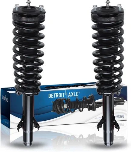 Miniatura 34 de Detroit Axle - 2 puntales delanteros para Chevy Equinox GMC Terrain Saturn Vue Pontiac Torrent Suzuki XL-7 Captiva Sport Struts completos con muelle