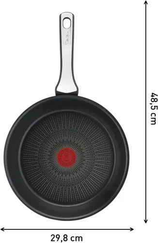 Miniatura 8 de Tefal Unlimited On, utensilios de cocina premium, sartén de 11.0 in, antiadherente de mayor duración del Reino Unido, indicador de calor, compatible