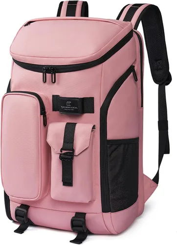 Miniatura 7 de TANGCORLE - Mochila de viaje, mochila de mano aprobada por aerolíneas para viajes, mochila para laptop de 17.3 pulgadas para hombres, Mediana
