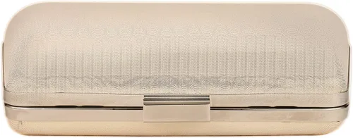 Miniatura 7 de ZHANNI Elegante caja de embrague de noche para mujer, con marco de metal, bolso de noche, bolso de mano, boda, graduación, fiesta, novia, embrague