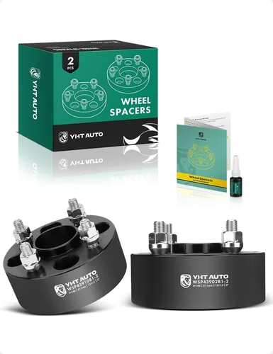 YHTAUTO - Separadores de rueda hubcentric de 4x100mm, 2 pulgadas, se adaptan a Dodge Charger, Chevrolet Cobalt, Chrysler, Saturn, Pontiac, modelos