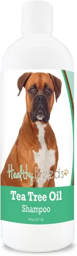 Miniatura 62 de Healthy Breeds Doberman Pinscher Champú de aceite de árbol de té, formulado para piel seca e irritada, reduce la caspa, aroma a gaulteria, 8 onzas