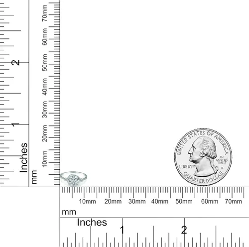 Miniatura 4 de Anillo de compromiso con diamante certificado IGI de oro blanco de 10 quilates de 12 quilates creado en laboratorio, anillo de compromiso GH-SI1