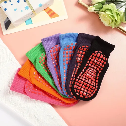 Miniatura 7 de 7 pares de calcetines antideslizantes para niños