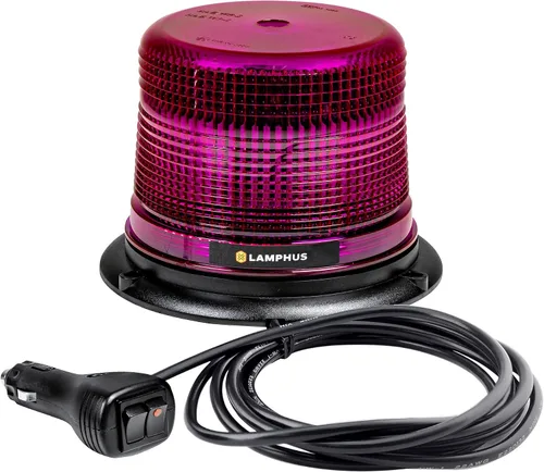 Miniatura 12 de LAMPHUS AURA 5.5" SAE Clase 1 LED de 12 W luz estroboscópica de emergencia Advertencia luz testigo para remolque construcción camiones Vehículos