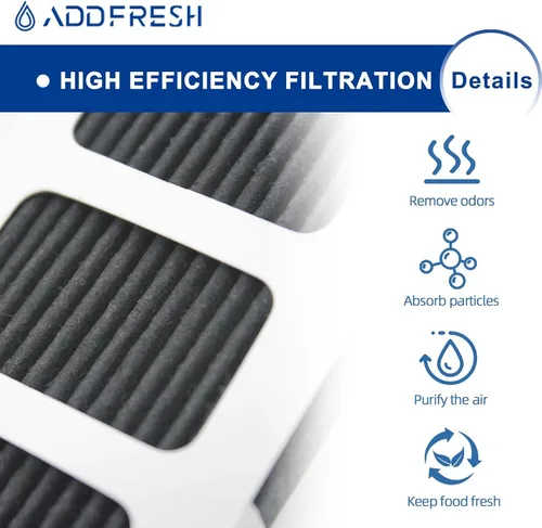 Miniatura 4 de Filtro de aire de repuesto para refrigerador compatible con filtros Paultra2 Frigidaire PureAir Ultra 2 - Pure Air Ultra 2 - Pureair Ultra ii