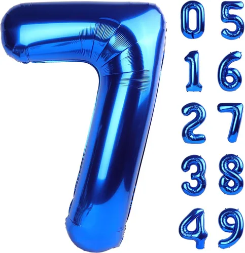 Miniatura 141 de Globo de cumpleaños número 4 dorado de 40 pulgadas, globos gigantes del número cuatro 14 24 34 40 44 2024, globos grandes de lámina de mylar para Oro
