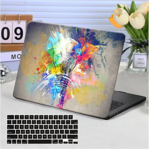 Miniatura 21 de Funut Compatible con Funda para MacBook Air de 13 Pulgadas, Funda Protectora de Plástico Duro Air 13.3 Sin Rayones Funda Rugosa