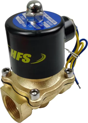 Miniatura 8 de HFS válvula solenoide eléctrica 110 vatios Ac o 12 vatios Dc para agua, aire, gas, combustibles N/c - 1/4, 1/2, 3/4 pulgadas, 1 pulgada NPT