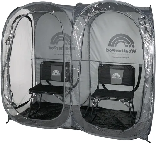 Miniatura 12 de WeatherPod® Side-by-Side™ 2-4 Person Pop-Up Sports Tent Pod - The Original Shark Tank Instant Setup All-Weather Shelter for Outdoor Sports, Rain