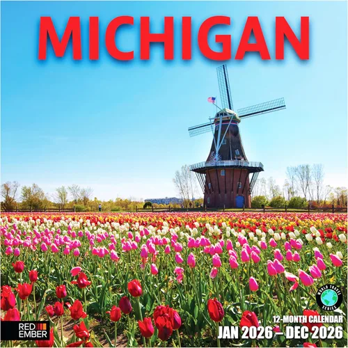 Miniatura 19 de RED EMBER Untamed & Beautiful Hawaii 2026 - Calendario de pared de 12 meses 12" x 24" abierto Papel grueso y resistente Regalo navideño