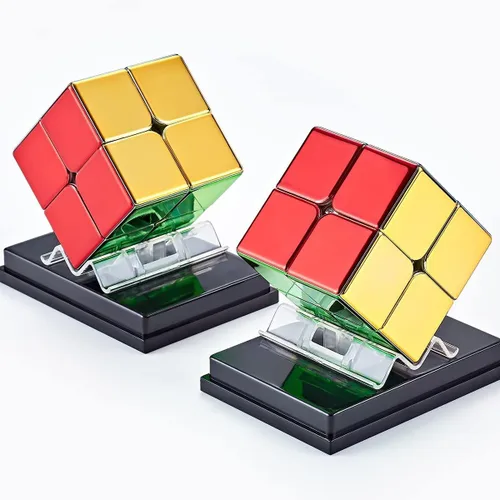 Miniatura 2 de Cyclone Boys 2x2 Cubo de Velocidad Magnético con Espejo Reflejo sin Pegatinas