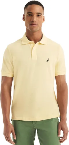 Miniatura 136 de Nautica playera polo clásica de mangas cortas, color sólido, para hombre