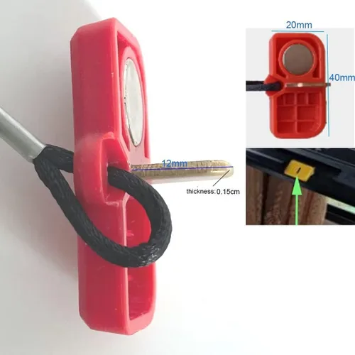 Miniatura 2 de Repuesto de imán de seguridad para la mayoría de las cintas de correr AFG Horizon T101 T102 T103 T202 T203 Livestrong