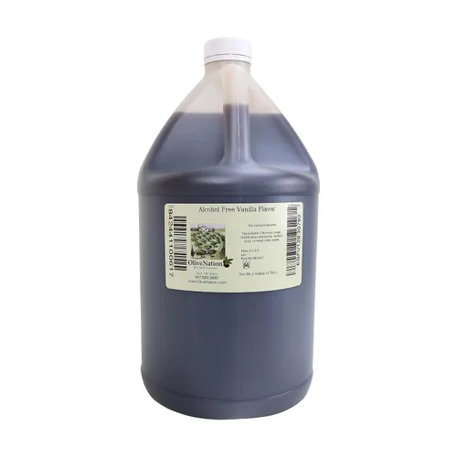 Miniatura 4 de OliveNation - Emulsión de vainilla, sabor a vainilla sin alcohol para recetas de alta temperatura y sin hornear, 4 onzas