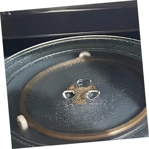 Miniatura 5 de 2pcs Soporte de placa giratoria de microondas Material accesorio de rodillo de placa de vidrio para hornos de microondas y reemplazo conveniente