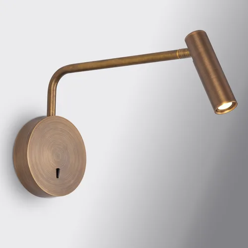 Miniatura 10 de ZEROUNO Lámpara Montada en Pared, Aplique de Pared LED Cableado con Interruptor de Encendido/Apagado Moderno de 3000K con Brazo Oscilante