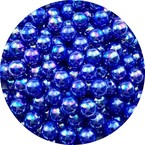 Miniatura 21 de 400 piezas cuentas de perla de 8mm AB cuentas de plástico brillantes y coloridas cuentas espaciadoras sueltas para hacer joyas, aretes, pulseras