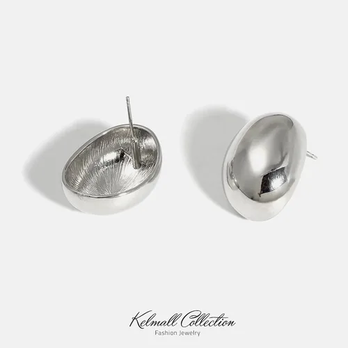 Miniatura 68 de KELMALL Aretes tipo argolla de oro de 14 quilates para mujer, hipoalergénicos, gruesos, redondos, no se deslustra, para orejas sensibles