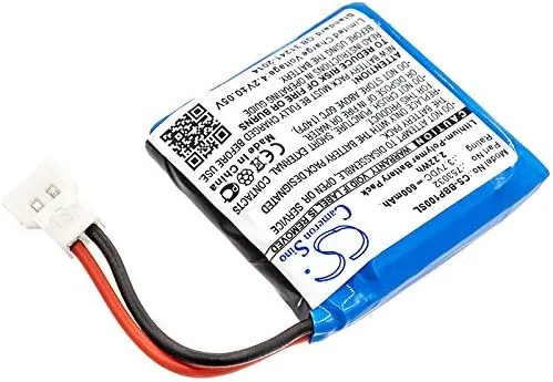 Miniatura 2 de Batería de repuesto de alto rendimiento de 3.7 V para Bee-Bot robot de piso programable robot de piso juguete infantil programable con 753032/600mAh