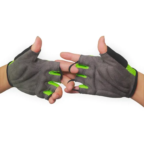 Miniatura 2 de LuxoBike - Guantes de ciclismo, guantes de bicicleta de montaña, guantes de bicicleta Antideslizante, absorción de golpes, acolchado, transpirable