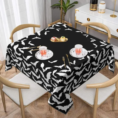 Miniatura 37 de AGAYNA 4th of July Tablecloth Round 60 Inch Blue Red White Patriotic Stars Table Cloth,Stain Resistance Independence Day Holiday Table Covers for