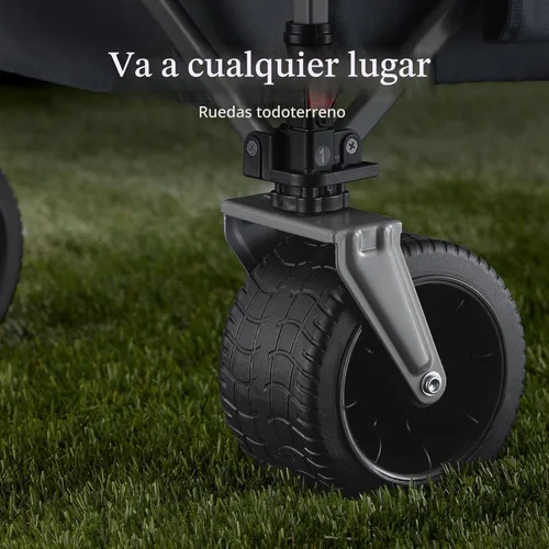 Miniatura 5 de Coleman XL - Carro plegable de gran capacidad de 400 lb, carrito utilitario grande de más de 50 galones con ruedas de base ancha para todo terreno