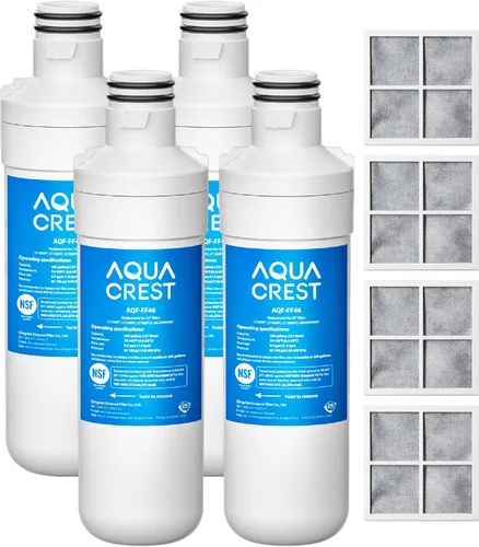 Miniatura 13 de AQUA CREST LT1000PC ADQ747935 MDJ64844601 Filtro de agua para refrigerador certificado NSF, reemplazo para LG® LT1000P®, LT1000PCS, ADQ74793501