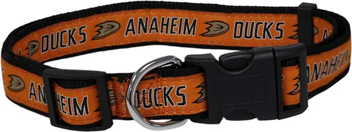 Miniatura 13 de Collar Pets First NHL para perros y gatos. ¡Ajustable, lindo y elegante! ¡El collar definitivo para fanáticos del hockey! Pittsburgh Penguins