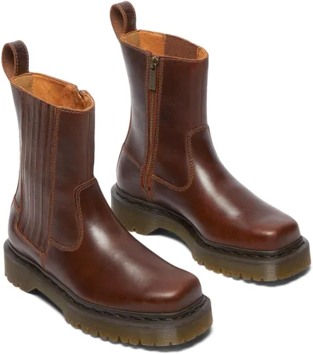 Miniatura 6 de Dr. Martens Botas Amaayah Lo de Cuero Bex de Tirón para Mujer
