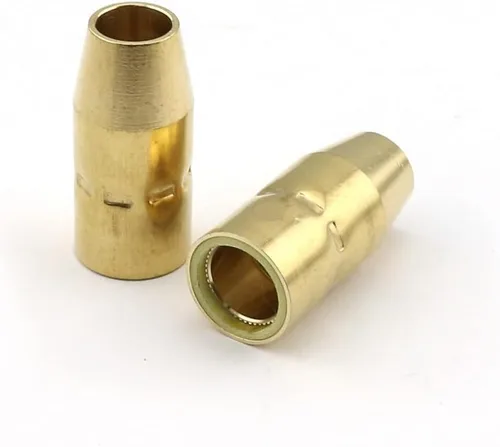 Miniatura 2 de WeldingCity Boquilla de gas 169-715 169715 1/2" para pistolas de soldadura Miller Millermatic M-100 (M-10) M-150 (M-150) y Hobart H-9/H-10 MIG