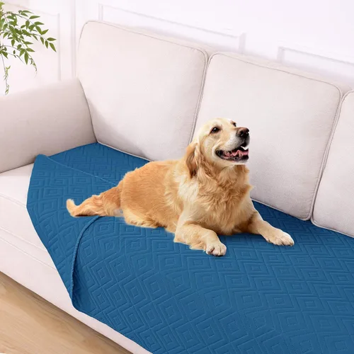 Miniatura 45 de hyha Manta impermeable para perro, manta suave para cama de perro, manta para mascotas, funda de sofá impermeable lavable para perros, fundas Gris