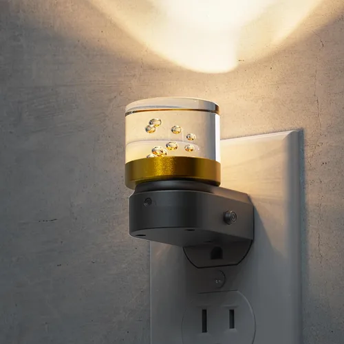 Miniatura 11 de L LOHAS LED - Luces nocturnas enchufables en la pared, temperatura de color ajustable 3000K/4000K/5000K, luz nocturna de burbujas con sensor